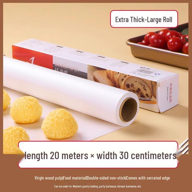 Silicone Oil-Absorbing Baking and BBQ Paper for Oven and Air Fryer