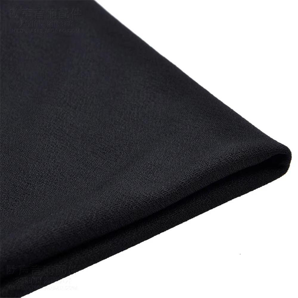 Anti-dust KTV Boxes Repair Black Speaker Mesh Cloth Breathable Anti-dust Speaker Grill Cloth Stereo Gille Fabric Home KTV