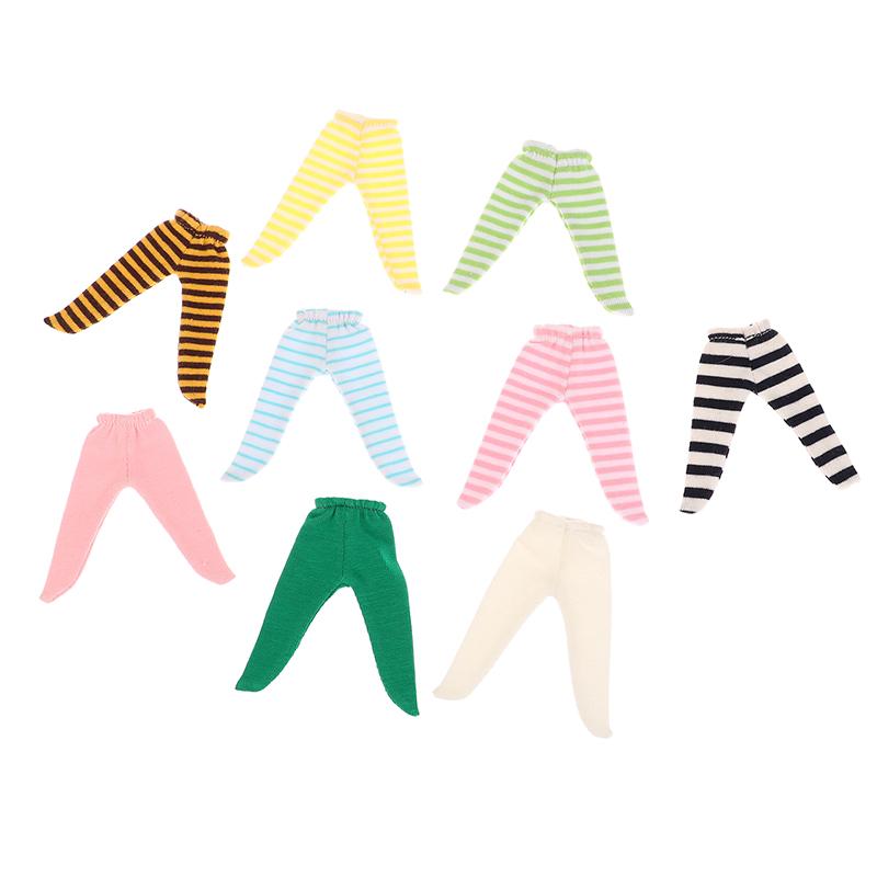 Doll Pantyhose Clothing Doll Pants Dolls Trousers Clothes And Accessories Dress Up Toys For 1/12 Doll Ob11