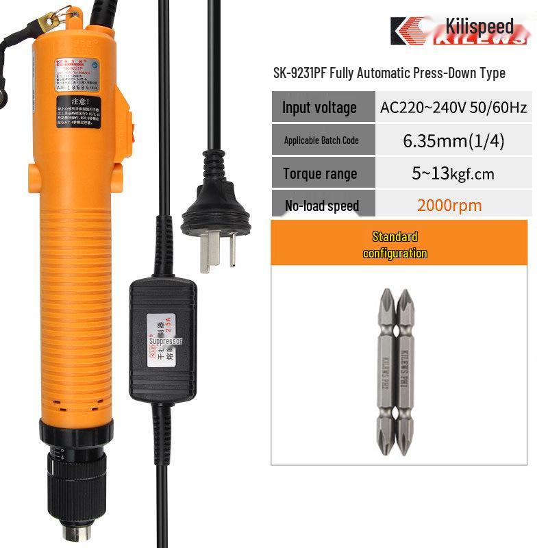 Qili Su Hand-Press Electric Screwdriver 3200/6200L/6600P/8000L