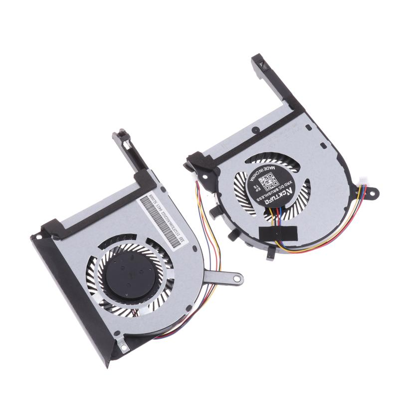 Ventoinha Cooler de Refrigeração para CPU e GPU de Laptop para Asus Tuf Gaming Tuf Gaming Fx506 Fx95D Fx505Gm Fx86 Fx505