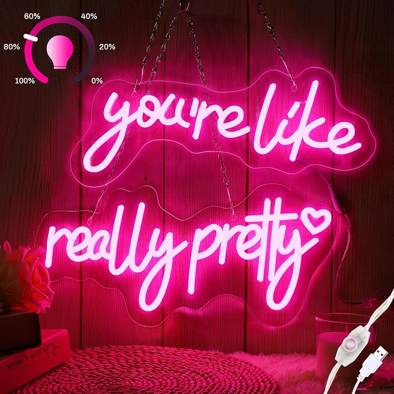 31 Zoll Groß Besser Zusammen Neon Schild,Besser Zusammen Neonlichter für Wanddeko Dimmbar,USB/Batteriebetrieben Warmweiß LED Leuchtendes Schild für