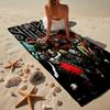 Rock music Slipk-not  Beach Towel, Super Soft Microfiber, Gift for Her/Him, Birthday, for Pool, Beach, Travel, Home Decor Fan gifts