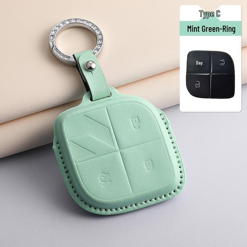 Suitable for Lynk & Co Key Case: Models 03/05/06/07/09, Emp Shell, Z10/Z20, Cute Buckle, Dropshipping Available