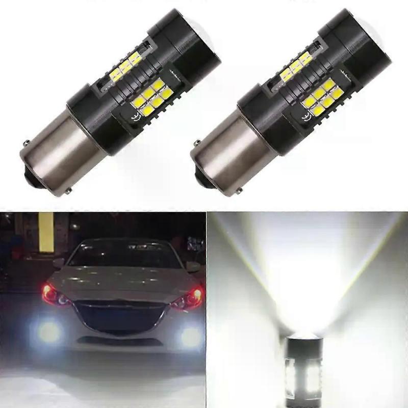 LIGHTP21W 1156 BA15S Canbus LED Araç Ampulü 3030SMD LED Geri Vites Lambası Gündüz Sürüş Lambası 12V 24V Evrensel Otomobil Lambası