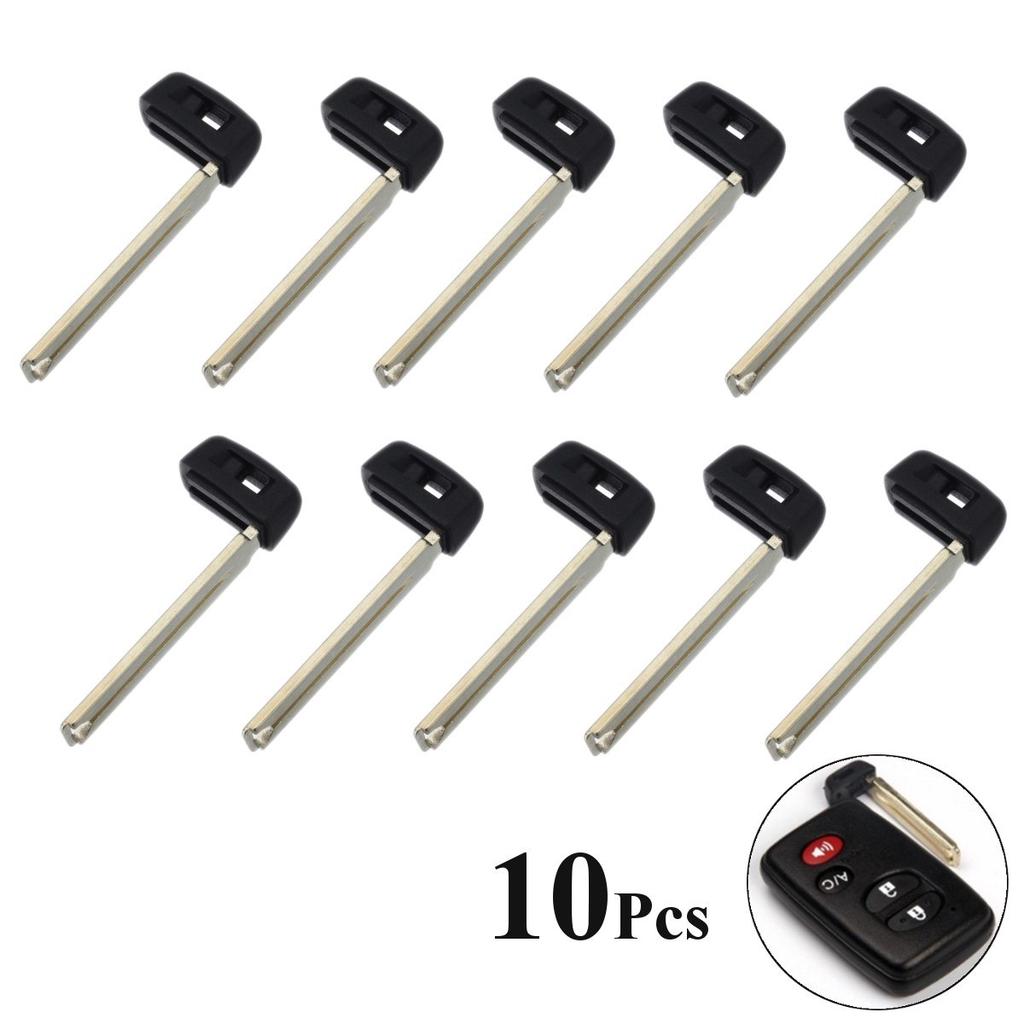 LXOINAGO Emergency Blank Uncut Key Blade Insert Compatible