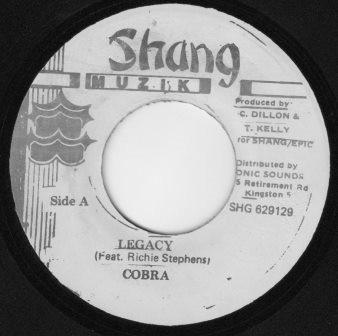 

7inch Record MAD COBRA Legacy SHG629129 Shang Muzik Jamaica Reggae Ska Dub Used