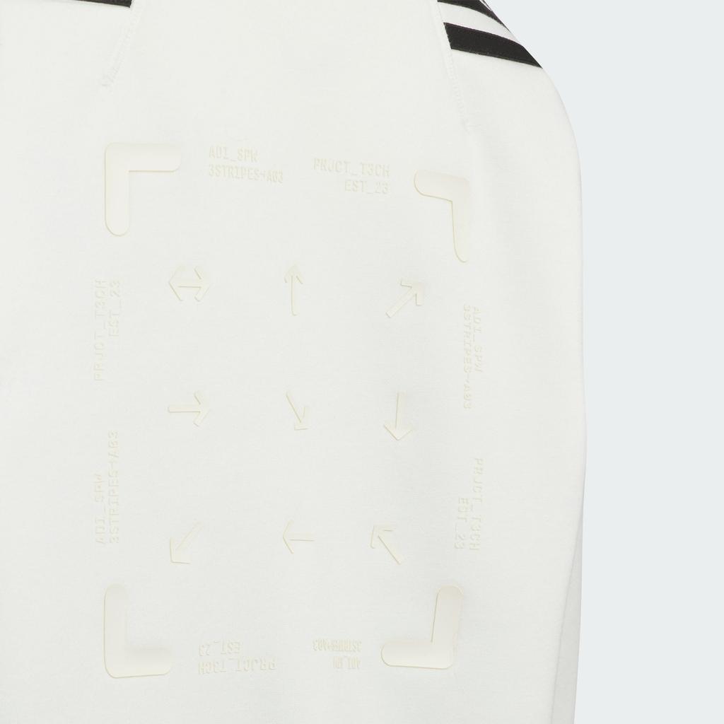 Adidas Sweatshirt WARM CREW SWEATSHIRT Bright White Teenagers JI6142