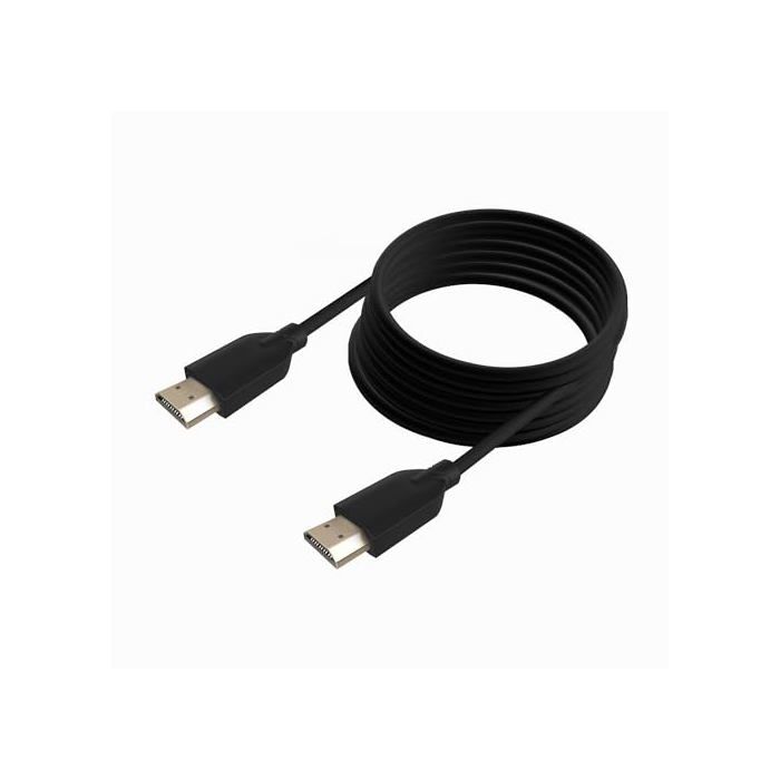 Câble HDMI V2.0 haute vitesse - AISENS - 7 mètres - 18 Gbps - 4K@60Hz - Connecteurs en or 24 carats - Mâle à mâle - Noir