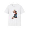 Popeye und Olivia Öl Kuss T-Shirt | Vintage Cartoon Paar Tee