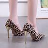 2025 Neue Damenpumps Sexy Leopard High Heels Mode Spitzschuh Elegant Damenschuhe Hohe Qualität Brautschuhe für Damen