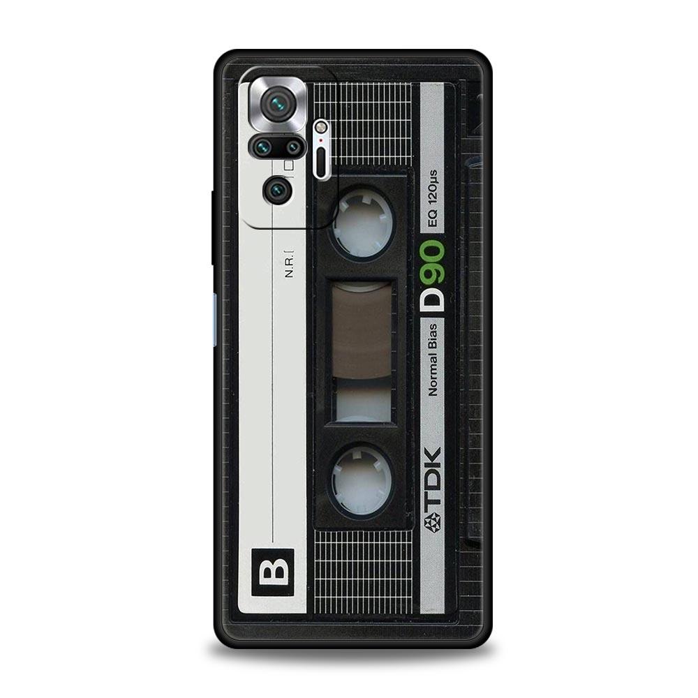 Handyhülle für Xiaomi Redmi Note 14 13 12 5G 9S 10 11 Pro Plus 4G 9T 14C 13C 12C 10C 9C 9A Hülle Retro Vintage Altes Kassettenband