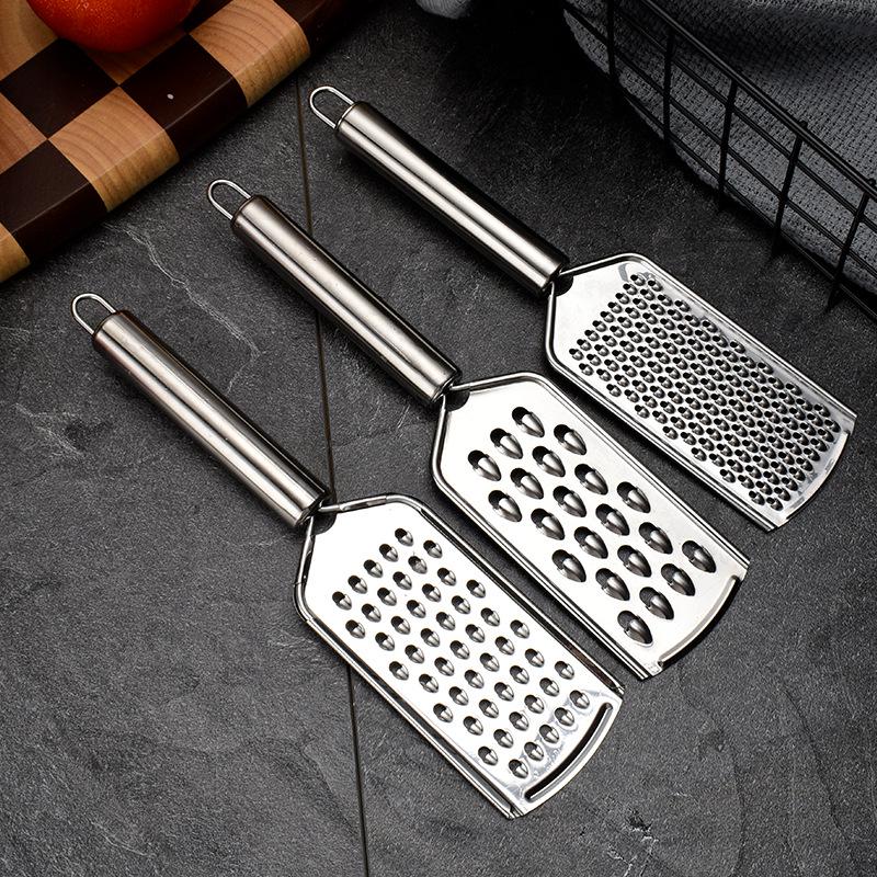 Bow-Shaped Multifunctional Stainless Steel Grater: Cheese, Vegetable, Radish & Ginger Grater
