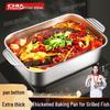 Chef's Stainless Steel Roasting Fish & Seafood Pan