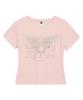 PRIMATE Bress Women'S Short Ribbed Short Sleeve T-Shirt 6 Colors