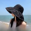 Sommer Damen Schlapphut mit UPF50+ Sonnenschutz für Strand und Outdoor-Aktivitäten