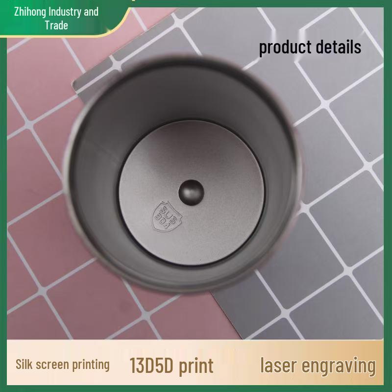 304 Stainless Steel Portable Thermos Coffee Cup - Simple & Creative Design for Couples