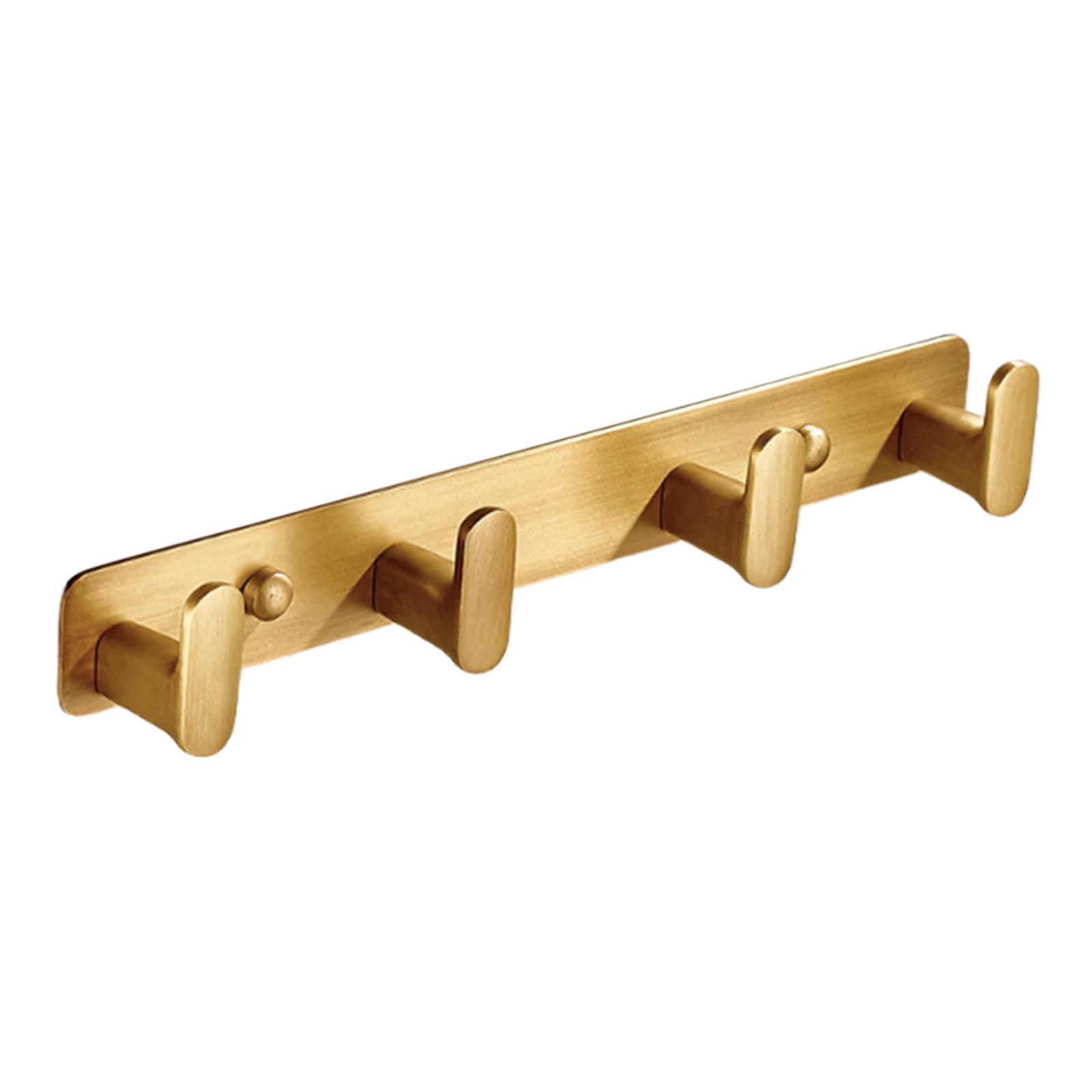 Coat Rack Wall Mounted Adhesive Modern
