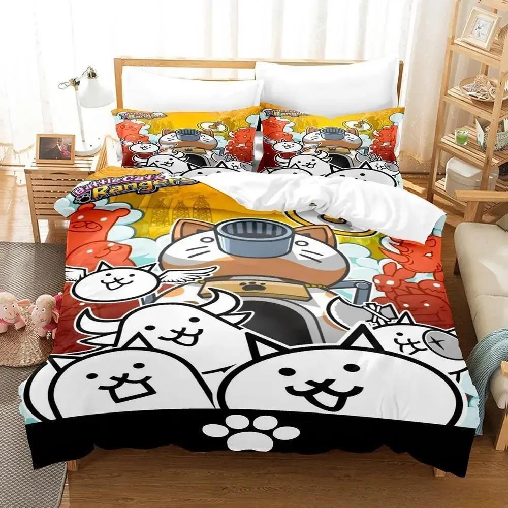 Plim Plim Birthday Bedding Set Single Twin Full Queen King Size Bed Set Aldult Kid Bedroom Duvet Cover Sets Anime Bed Sheet Set