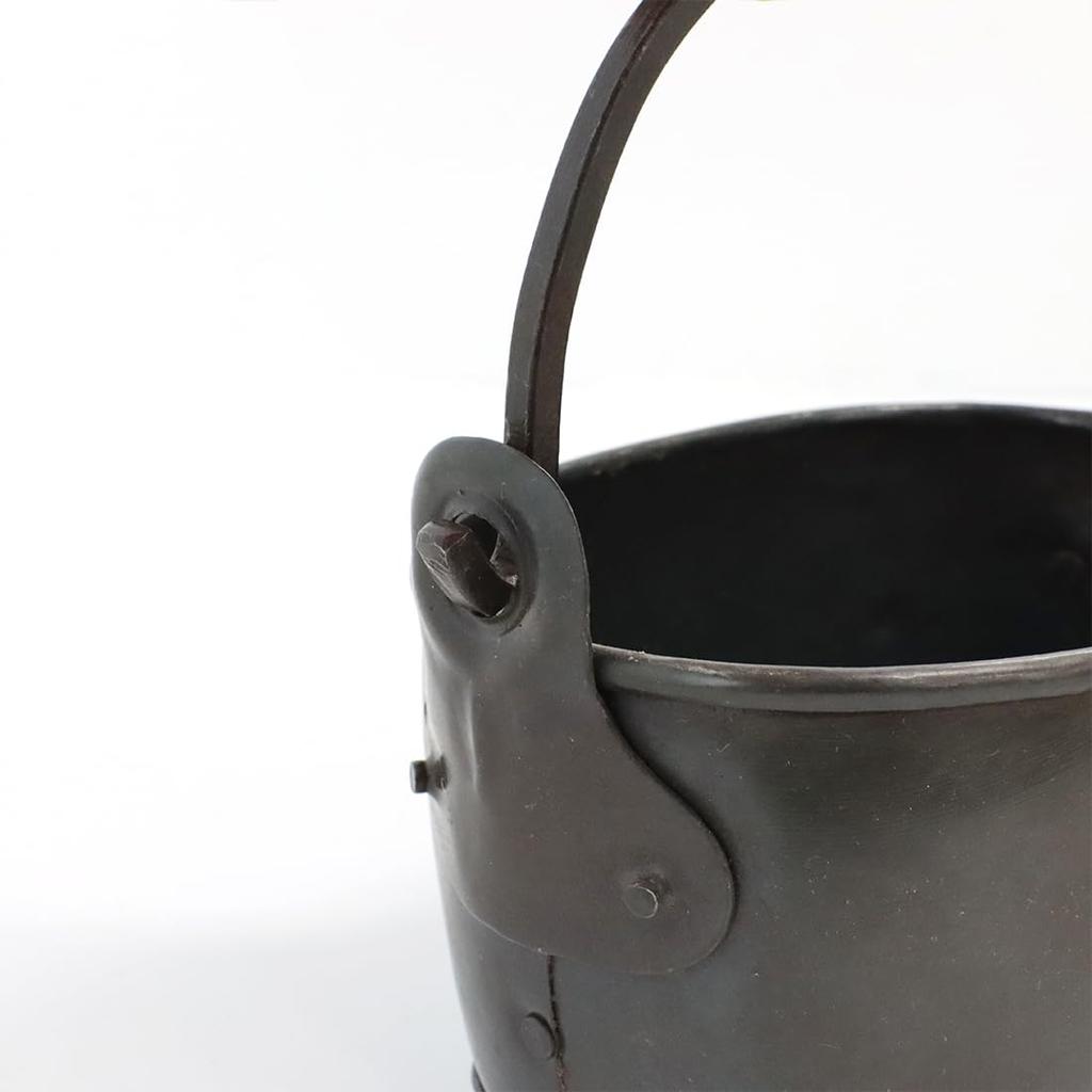 Brocante Eisen Oval Eimer