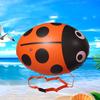PVC Swimming Buoy Bag Inflatable Ladybug Float Bag Floating Double AirBag with Waist Belt High Visibility Water Sport Safety Bag