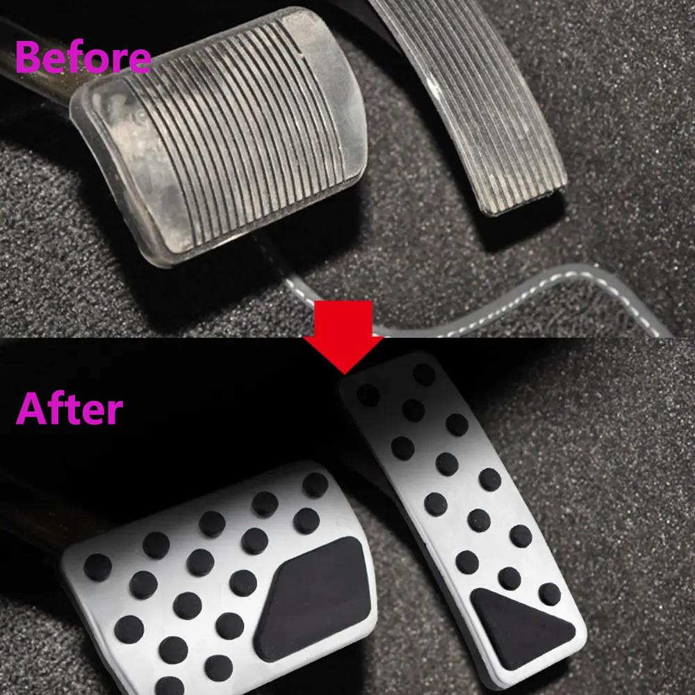 For Jeep Grand Cherokee WK2 WL 2011~2024 Tray Parts Acessorie Quality Accelerator No Drilling Car Fuel Stainless Steel Gas Pedal
