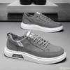 Men's new spring summer breathable canvas shoes are casual simple comfortable breathable lightweight wear-resistant men's shoes