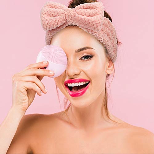 3 Pack Spa Microfiber Bowtie Headbands Makeup Headband Skincare Headbands Facial Headband Face Wash Headband Face Washing Headband Towel Headbands
