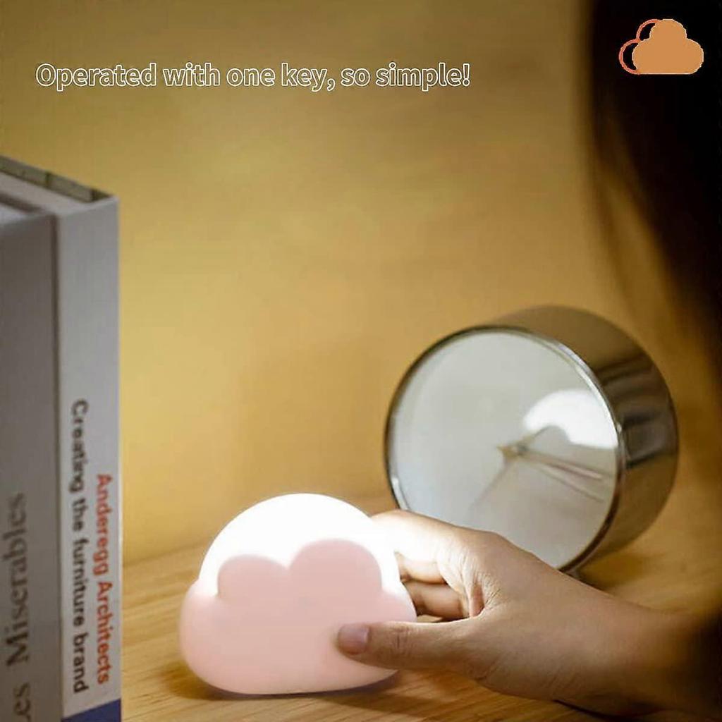 Child Portable Rechargeable LED, Small Baby Breastfeeding Bedroom Lamp, USB Bedside Night Light Adjustable Intensity, Gift for Baby Birth Child Travel