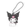 K Company My Melody Kuromi (Angel Series) PVC Mascot Kuromi Black MK-PM-KUB H3.7 X W4.2 X D2.5cm