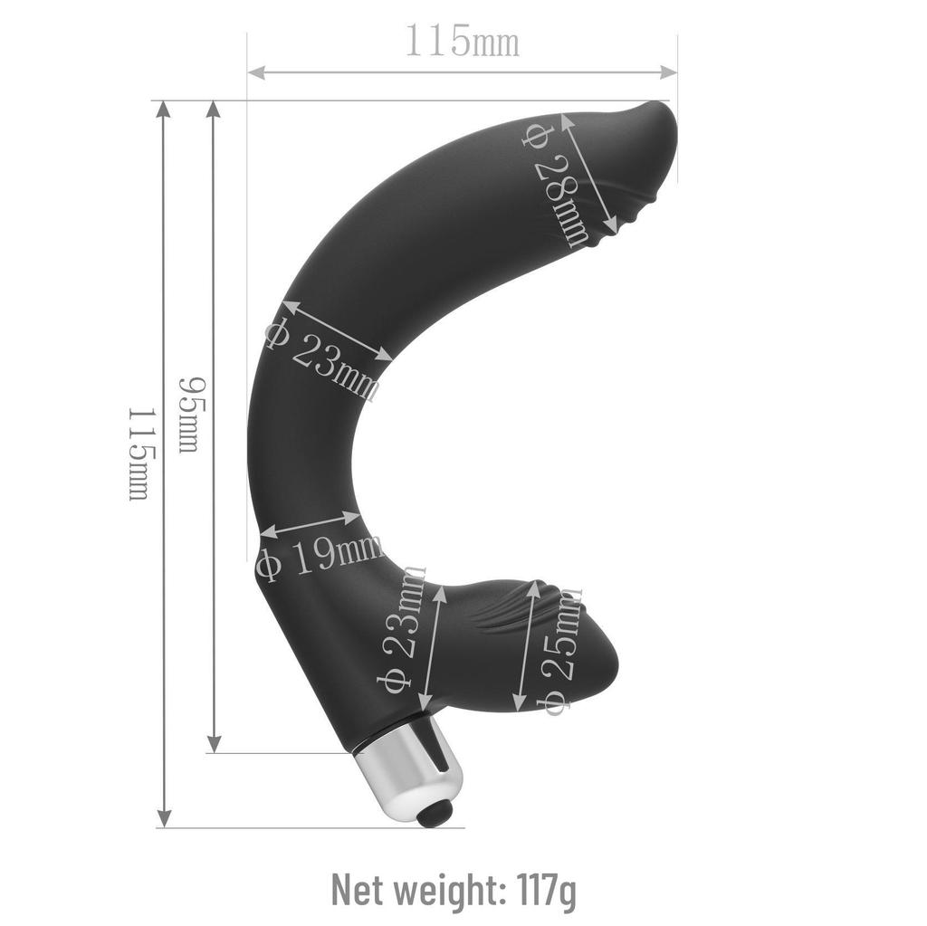 Couple's Prostate Massager & Realistic Vagina Toy