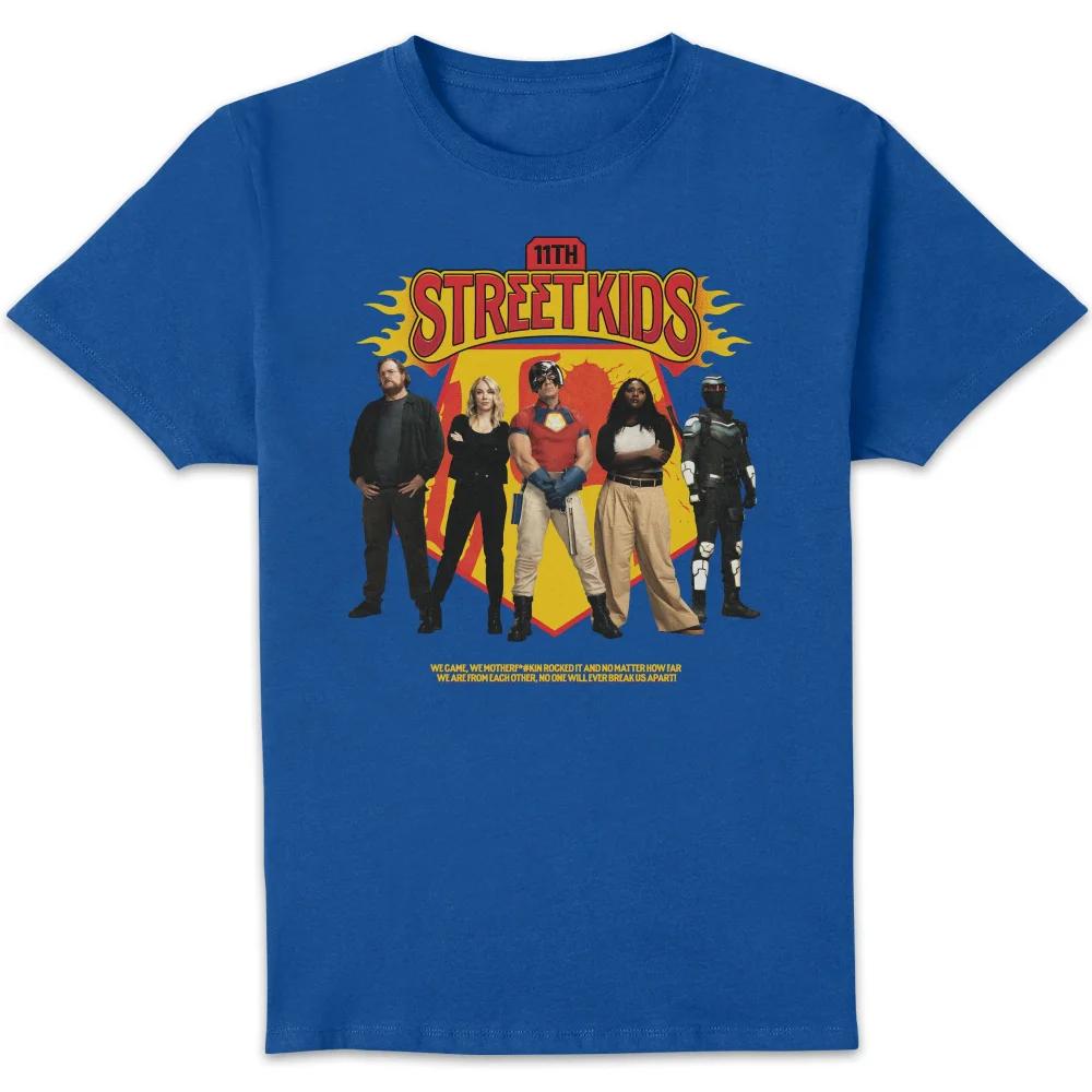 DC Comics Peacemaker 11th Street Kids Unisex T-Shirt - Blue - S 140