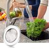 Universal Sink Drain Filter – Stainless Steel Mesh Catcher for Kitchen & Bathroom,Catches Hair,Food Scraps,Debris, Reusable,Easy To Clean, Anti-Clog
