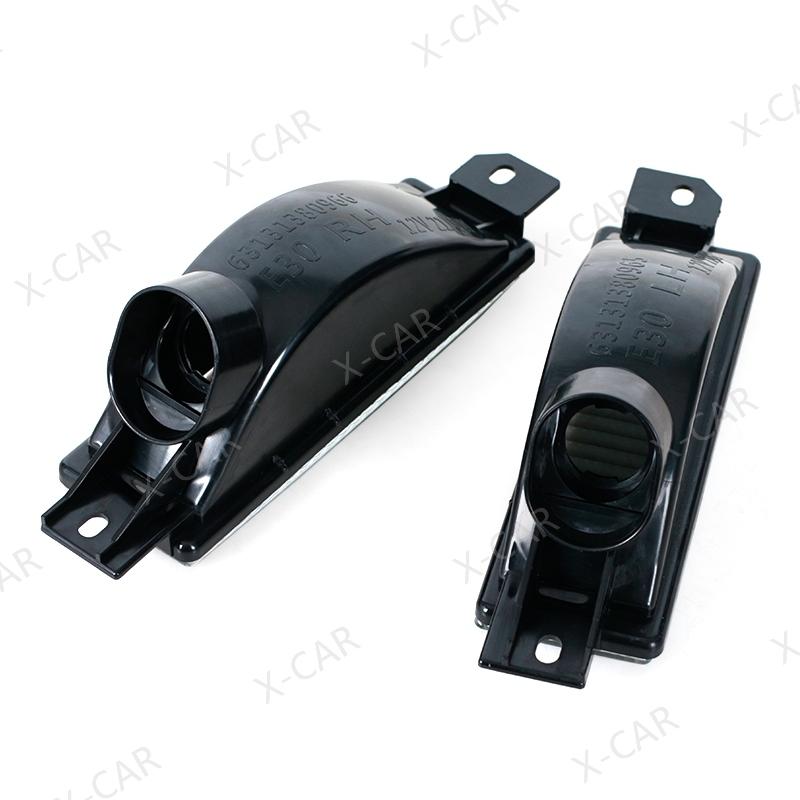 For BMW 3 Series E30 1987 1988 1989 1990 1991 Front Bumper Indicator Signal Light Fog Lamp No Bulb 63131380965 63131380966