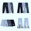 Pantaloni Jogger Bărbați cu Grafică Uzată și Șnur Bumbac Amestec Croială Dreaptă Pantaloni Casual Toamnă