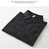 Japanese Retro Plaid Shirt Men Long Sleeve Spring and Summer New Man Shirts Daily Pure Cotton Casual Tops with Pocket