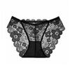Luxury Women's Lace Panties - Sexy, Low Waist, Transparent, Hip-Lift Design