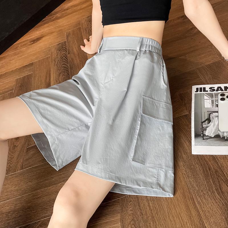 

Women s Summer 2025 Wide-Leg Casual Workwear Shorts 4XL