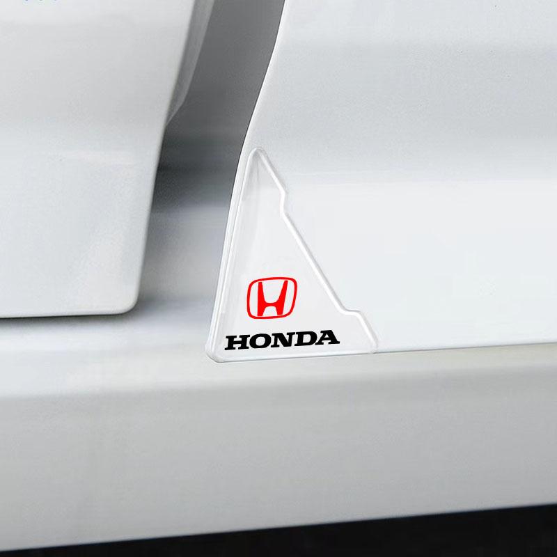 Transparent Car Door Corner Cover Anti-Scratch Protection Sticker For Honda Civic XR-V HR-V City Accord Odyssey Spirior CRV JazzMH0