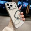 Apple iPhone 17 Pro Max Anti-Slip Skin-Feel Phone Case with Magnetic Metal Bracket for iPhone 16 - Protective Cover 15