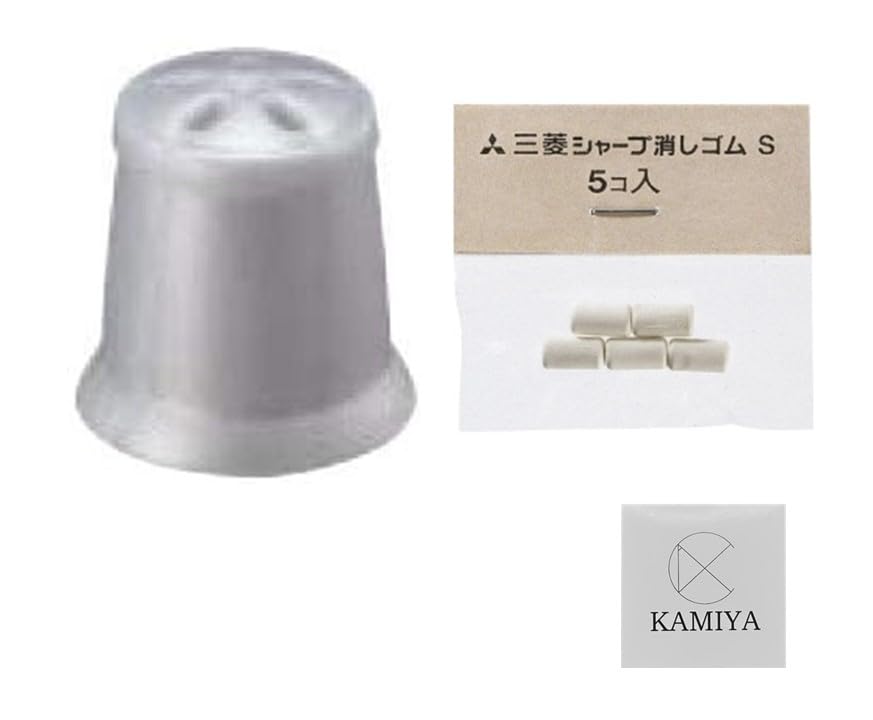 

Mitsubishi Pencil Jet Stream 41 Колпачок-ластик Серебристый Сменный ластик для механических карандашей Набор из 5 штук с оригинальной наклейкой MSXE5-1000