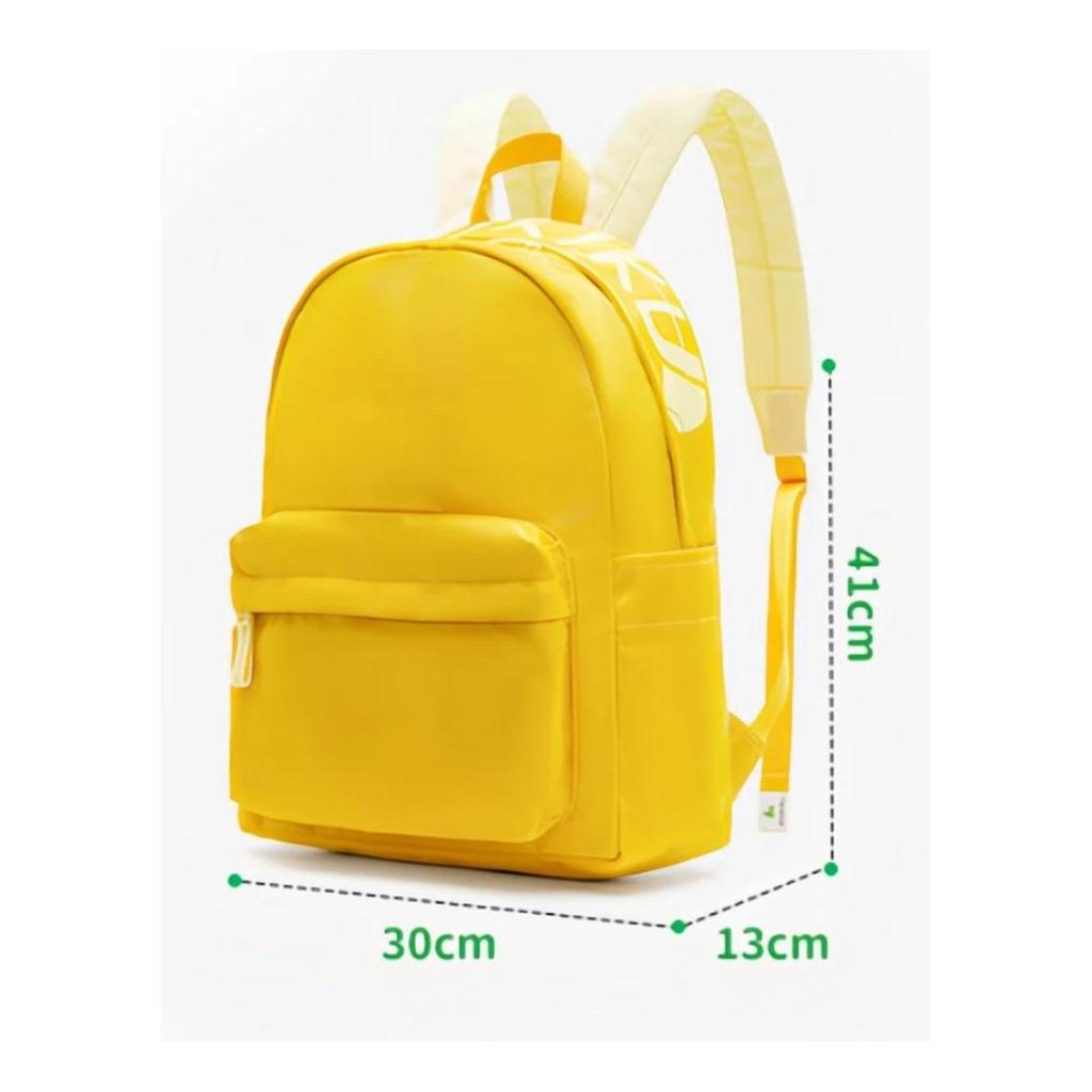 SHUKIKU Casual Travel Lightweight Backpack, Ultra-Light Backpack, Banana Yellow, Size L