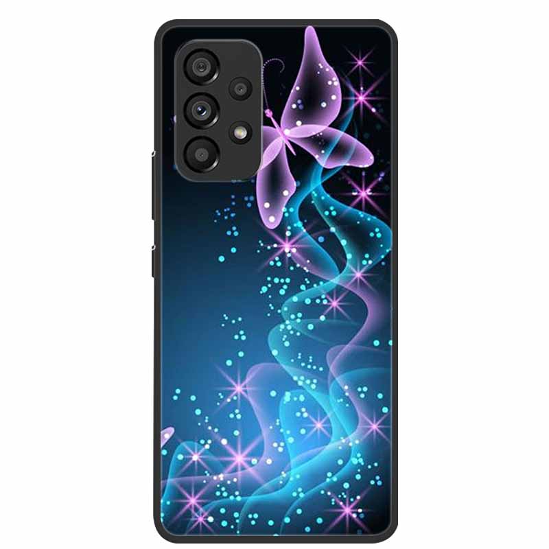 For Samsung Galaxy A53 5G Case Animals Silicone TPU Soft Phone Back Cover Case For Samsung A53 5G SamsungA53 Wolf Funda Coque