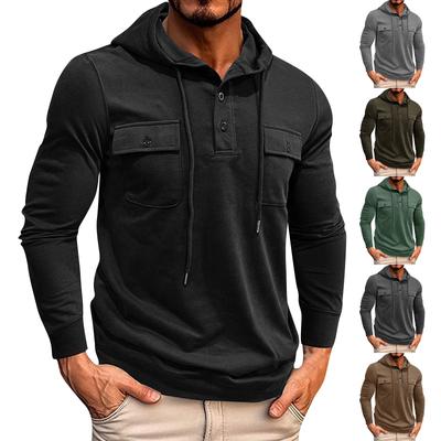 Kapşonlu Spor Eşofman Takımı Unisex Koşu Kıyafetleri Uzun Kollu Kazak Kapşonlu Sweatshirt