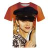 Summer Fashion Trend Personalized Singer Madonna 3D Printed Printed Printed Pattern Casual and Comfortable T-shirt
