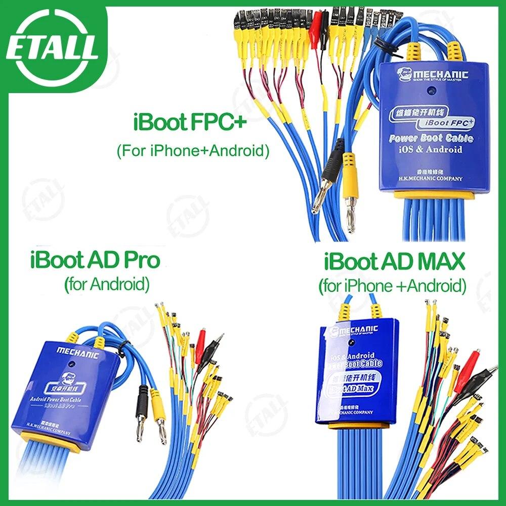 

MECHANIC IBoot FPC AD MAX + iBoot AD Pro Кабель питания для IP Android Защита от перенапряжения по току Интегрированная тестовая линия