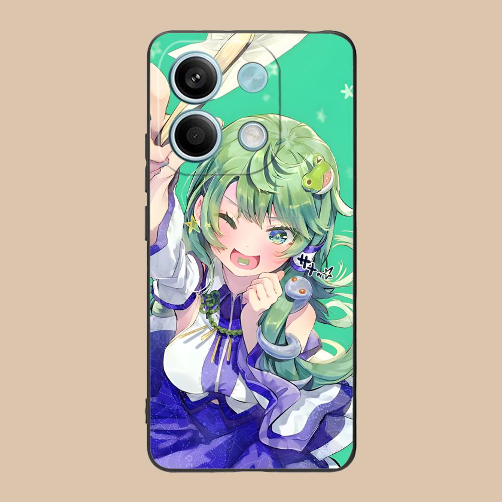 Touhou Kochiya Sanae Mobile Phone Case for Xiaomi 15 14 13 12 Mi 11 T Ultra Lite Pro S X 5G Colour Printing Cover Luxury