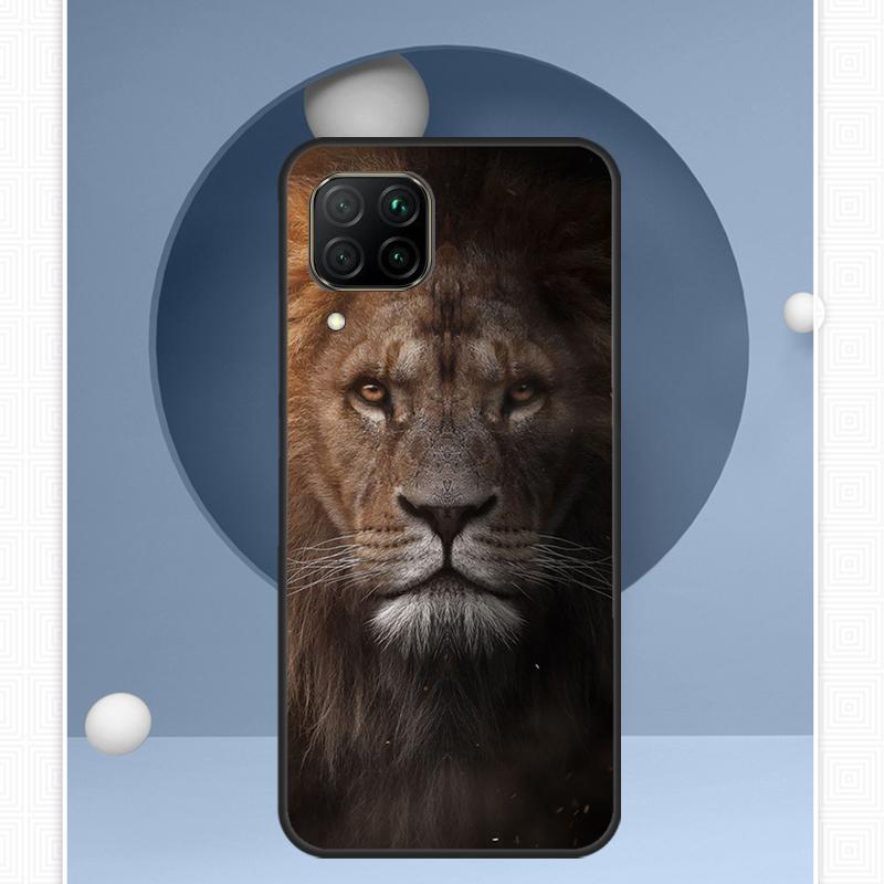 

Lion Head For Huawei Nova Y72 Y90 Y61 Y91 Y60 Y70 12s 12i 11i 8i 9 10 SE P20 P40 Lite P60 P30 Pro Case Huawei Nova Y90