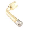 Metal Dust  , sy Installation, 90 Degree Brass Tyre Valve Extension for Auto Car Tire Maintenance