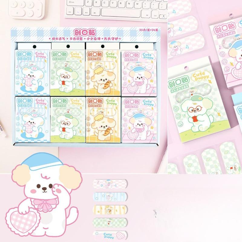Cute Cartoon Waterproof Adhesive Bandages For Kids Children First Aid Protection